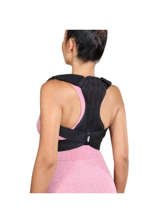 JINGBA SUPPORT Posture Corrector for Men & Women, Adjustable Back and Shoulder Brace, Spine Support, Breathable & Invisible Design (JB-2007) - Image 1